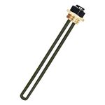 Upgraded 520900 Water Heater Element, for Suburban RV SW Series Electric Water Heater, Replace 520789 232794 Heating Element, Screw-in 1440W 120V, with New Gasket