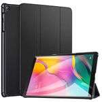 ProElite Smart Trifold Flip case Cover for Samsung Galaxy Tab A 10.1" T510/T515 [Black]