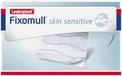 BSN Leukoplast Fixomull Skin Sensitive Touch Dressings Roll, 10 cm x 2 Meter Size