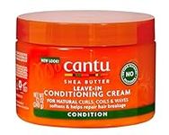 Cantu Shea Butter for Natural Hair Leave In Conditioning Repair Cream, 12 Ounce