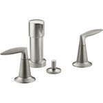 Kohler K-45135-4-BN Alteo Bidet Faucet, Vibrant Brushed Nickel
