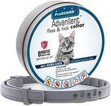 Advanllent Flea Collar for Cats, Flea and Tick Collars for Cats and Kittens, 8 Month Protection, Gray, 1 Pack CAT