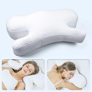 HooLaxify Anti Wrinkle Pillow, Beauty Pillow, Stomach Sleeper Pillow, Anti Aging Pillow, Neck Pillows for Pain Relief Sleeping, Anti Wrinkle Pillows for Side Sleepers(Pillow)