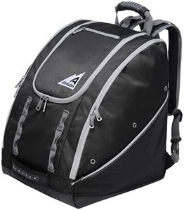 Athalon Everything Ski Boot Bag – Gear Pack with Ventilated Boot Compartments, Waterproof Bottom, Hideaway Helmet Sling, 58.5 Liter Capacity