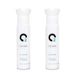 ClearO2 15L Oxygen Can with Inhaler Cap | Pure Breathing Oxygen in a Lightweight Aluminium Canister | Made in Britain (15 l (Pack of 2))