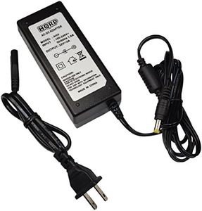 HQRP AC Adapter fits Kicker iKICK iK501 iK500 ZK500 Digital Stereo System 08IZK500PS 08IK500 08ZK500 09IK501 KSAS0652200270M2 Power Supply Cord Adaptor 22V + Euro Plug Adapter