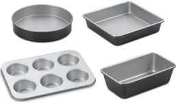 Cuisinart AMB-4 Chef's Classic Nonstick Bakeware 4-Piece Starter Set Silver