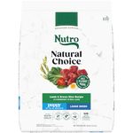 NUTRO NATURAL CHOICE Large Breed Dry Dog Food, Puppy Lamb & Rice Recipe, 13.61kg (30LB) Bag