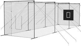 Pro 40FT Batting Cage Net and Frame