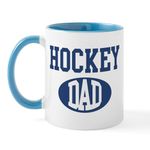 CafePress Hockey Dad Mug 11 oz (325 ml) Ceramic Coffee Mug