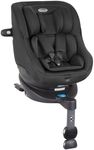 Graco Turn2Me i-Size R129 ISOFIX 360° Rotating Car Seat, Rearward facing for longer from birth to approx. 4 years (40-105cm). Forward facing from 15 months to approx. 4 years (76-105cm), Midnight