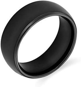 Bling Jewelry Anillo De Boda De Titanio Para Las Parejas De Los Hombres Para Las Mujeres Confort 8Mm