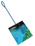 Marina Fine Soft Mesh Fish Net with Plastic Coated Handle, 15 cm/ 6-inch,Blue