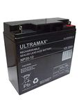 Lawnmower Battery Ultramax 12V 20Ah - (Replaces F19-12B)