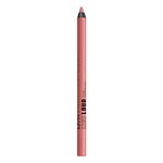 NYX Cosmetics PROFESSIONAL MAKEUP, Line Loud, Waterproof Lip Pencil, Infused with Vitamin E, Vegan Formula - BORN TO HUSTLE (Muted Rose)