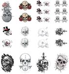 SanerLian Skull Temporary Tattoo St