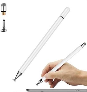 T Tersely (2in1) Stylus Pen for Apple iPhone/iPad Pro 11 & 12.9 inch(2022-2018), iPad 10th/9th/8th/7th/6th Gen, iPad Air 5th/4th/3rd Gen, iPad Mini 6th/5th Gen and More with Replacement Tips