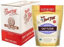 Bob's Red Mill Gluten Free Oat Flour, 18-ounce (Count of 4) Pack of 1