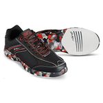 KR Strikeforce Mens Athletic Bowling Shoe, Red Camo, 10 US