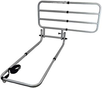 Sponda letto anziani ribaltabile universale-Per letti da degenza e tradizionali-Barriera anticaduta-Fissaggio fra rete e materasso-Acciaio verniciato.