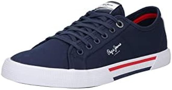 Pepe Jeans Brady Men Basic, Zapatilla Hombre, Azul (Marino), 40 EU