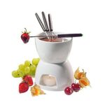 Cillo Chocolate Fondue Set Color: White