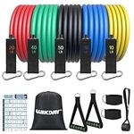WIKDAY Exercise Resistance Bands wi