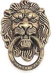 KolorFish Lion Head Universal Mobile Phone Ring Grip Holder Stand Finger Ring for All Mobile Phone and Tablet (Bronze)