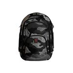 Odyssey BPBACKTRAKXLGYC Extra Large Backtrak Digital Tech Gear DJ Laptop Travel Backpack Bag with Padded Compartments and Straps, Gray Camouflage