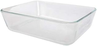 Pyrex 7211 6-Cup Rectangle Clear Gl