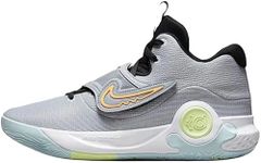 Nike KD Trey 5 X EP Mens Basketball Shoes, Particle Grey/Football Grey/Lilac/Violet Frost/Barely Volt, 6 M US, 6