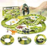 EARSOON Dinosaur Race Track Car Toy