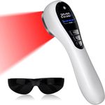 Red Light Therapy, Holsn Infrared Red Light Therapy Device for Body Targets Joint and Muscles Directly for Pain Relief, 650 nm & 808nm Red Light Therapy Wand