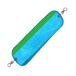 Pro-Troll Fishing Products HotChip 11 Flasher with EChip, Moonbeam on Green with Green Stripe