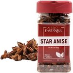 Eastanbul Star Anise, 2.1oz, Star Anise Whole, Anise Star, Star Anise Tea, Anise Stars Whole for Potpouires & Craft Sachets, Whole Anise Star, Star Anise Pods for Pho, Baked Goods