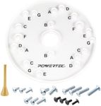 POWERTEC 6-1/2" Router Base Plate w