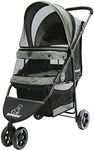 ROODO Dog Stroller 3Wheel Pet Strol