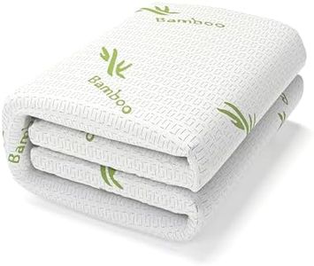 IMFAA BAMBOO Water Proof Mattress Protector Topper cover Extra Deep Fitted 40 CM Depth Breathable Antialergy Non Noisy Bug Proof Double-40cm