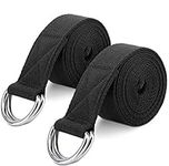 MoKo Yoga Strap Belt [2 Pack], Stre