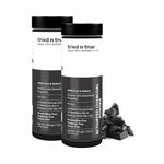 tried n true Activated Charcoal Powder for Face, Pure and Natural Face Pack Powder for Blackhead Removal and Skin Detoxifying-100 gm (Combo Pack of 2)