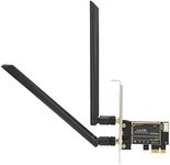 5G Dual Band WiFi Card - 5.0 PCIE Wireless Card - with Antenna - PCIE WiFi Card - for 10 64 bit/for Linux PC Desktop