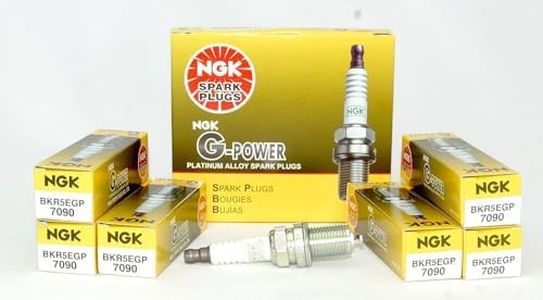 NGK 7090 G-Power Platinum Spark Plugs BKR5EGP - 6 PCSNEW