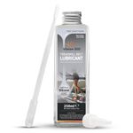 Viscos-350 Premium Treadmill Lubricant Pure Silicone Oil 30cm Long Applicator Inc - Made in UK - 250ml