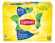 Lipton Lemon Iced Tea, 340 ml Cans, 12 Pack