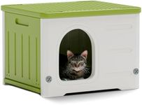 Plastic Cat House for Outdoor Indoo