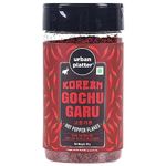 Urban Platter Korean Gochugaru Hot Pepper Powder, 80g [Coarse Ground Korean Dried Chilli Peppers | Smoky & Spicy| Use for Kimchi and Other Korean Dishes]