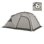 Naturehike Lightweight 2-person tent Spacious double decker camping tent 7.5㎡ Hot Tent with Stove Hole With living area Gray green