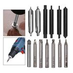 13pcs/Set Drill Bits Key Cutting Machine Cutter Vertical Machine Cutting Parts