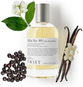 Twist Mila No. 80 - Eau De Parfum Inspired by Valentino's Born In Roma, Long-Lasting Perfume For Women, Paraben Free, Vegan, Clean Ingredients, Fragrance - Spray 100 ml (3.4 fl. oz.)