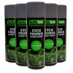 (3 CANS) Autotek Etch Primer Spray for Aluminium Galvanised Steel Stainless GRP Plastic